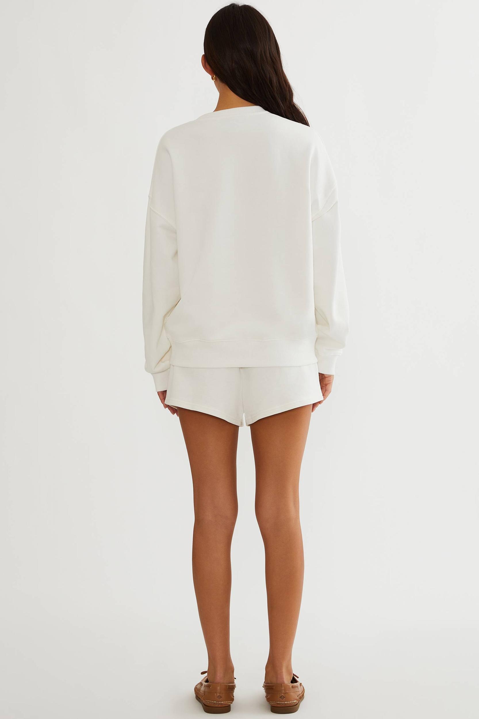 Anthropologie X Beach Riot Malik Short Ma Cherie White Product Image