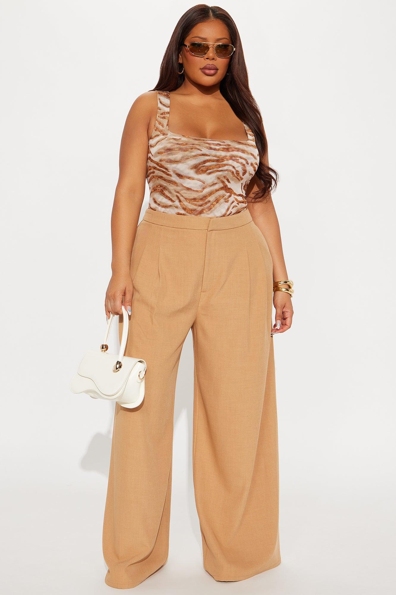 Eye Of The Tiger Mesh Bodysuit - Brown/combo Female Product Image