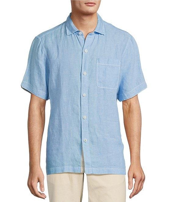 Tommy Bahama Linen Paradise Breezer Short Sleeve Woven Shirt Product Image
