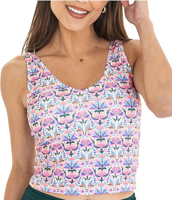 Janela Bay Solid High Waist Swim Skort Product Image