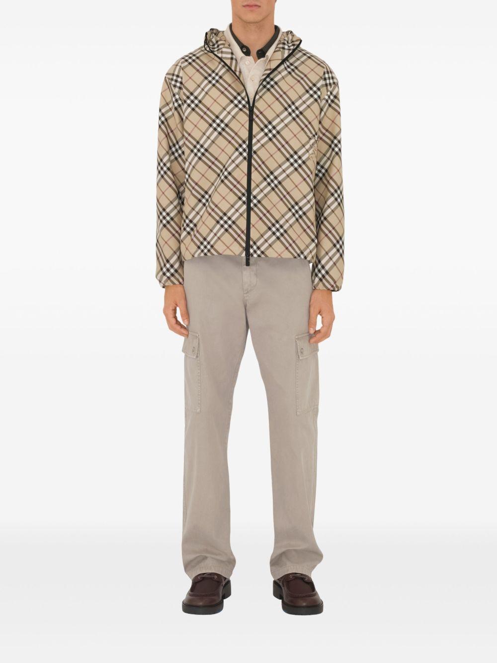 reversible check jacket Product Image