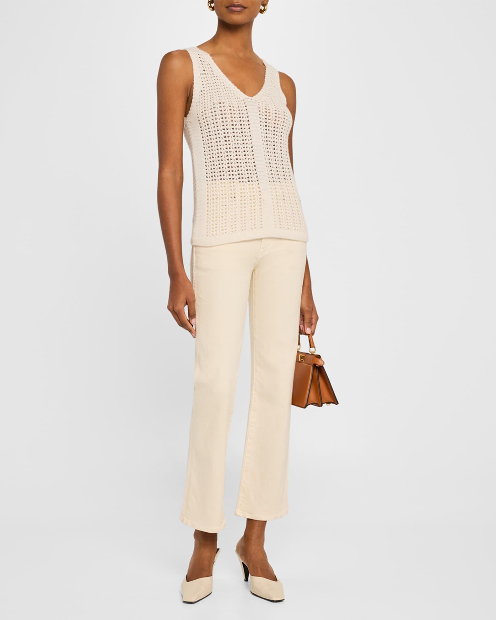 Sequin Open-Knit Tank Product Image