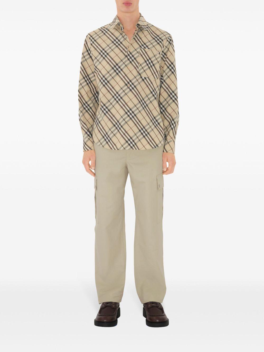 checked shirt Product Image