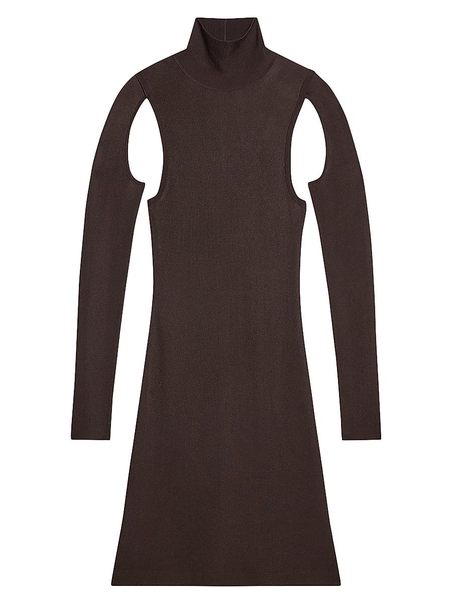 Womens Air Cut-Out Turtleneck Dress Product Image