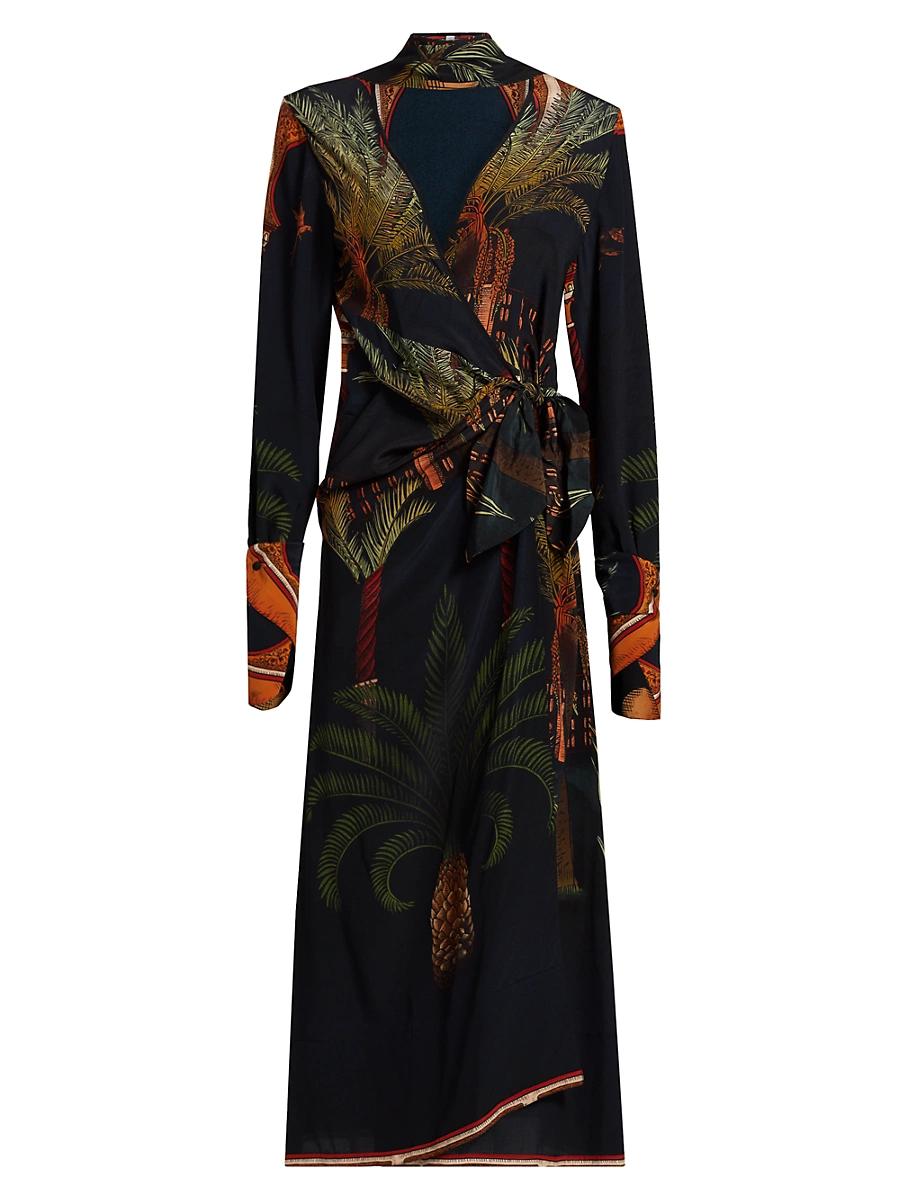 Womens Eternity Begins Wrap Dress Product Image