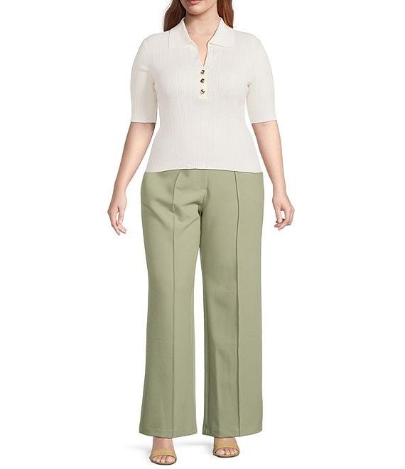 Lucy Paris Plus Size Callan Short Sleeve Sweater Product Image