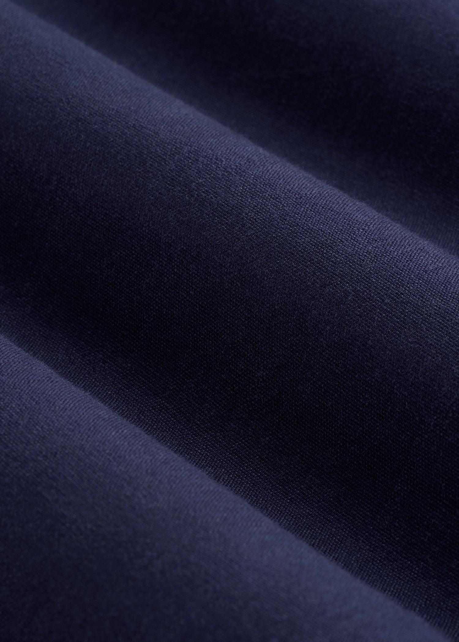 Garment Dyed Linen Casual Pants for Tall Men in Summer Blue Male Product Image