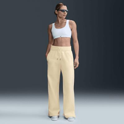 Womens Nike Sportswear Phoenix Fleece High-Waisted Wide-Leg Sweatpants Product Image