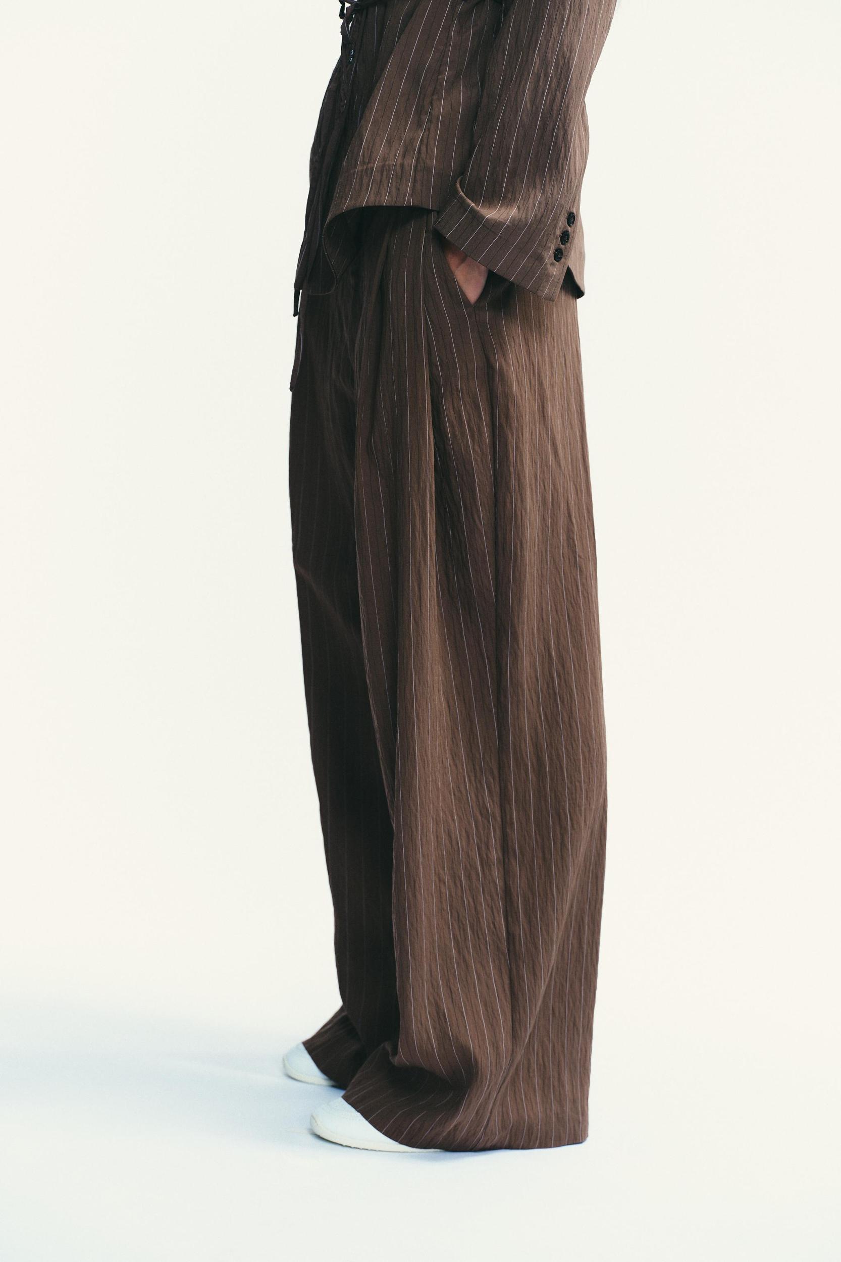 DOUBLE PLEAT FLAP PANTS Product Image