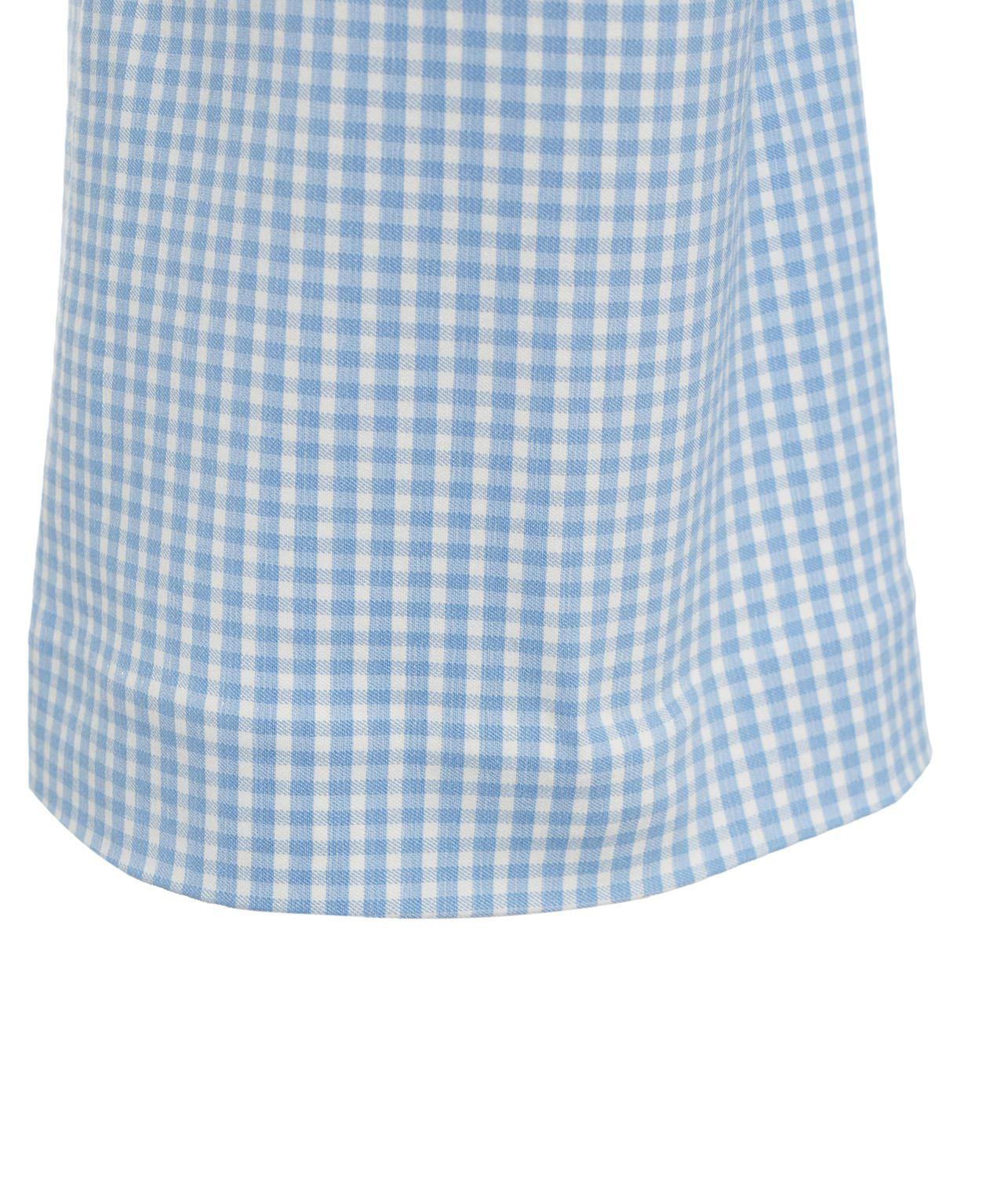 Flared pants with check pattern Product Image