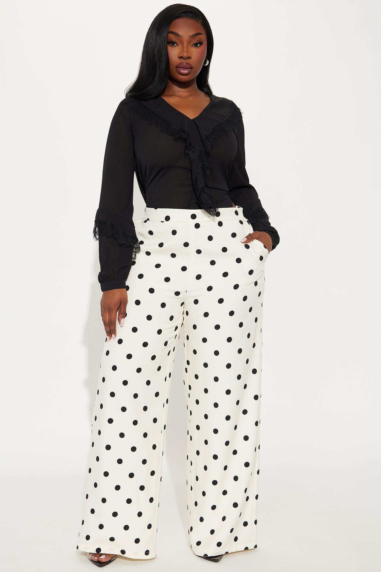 Leona Ruffle Top - Black Product Image