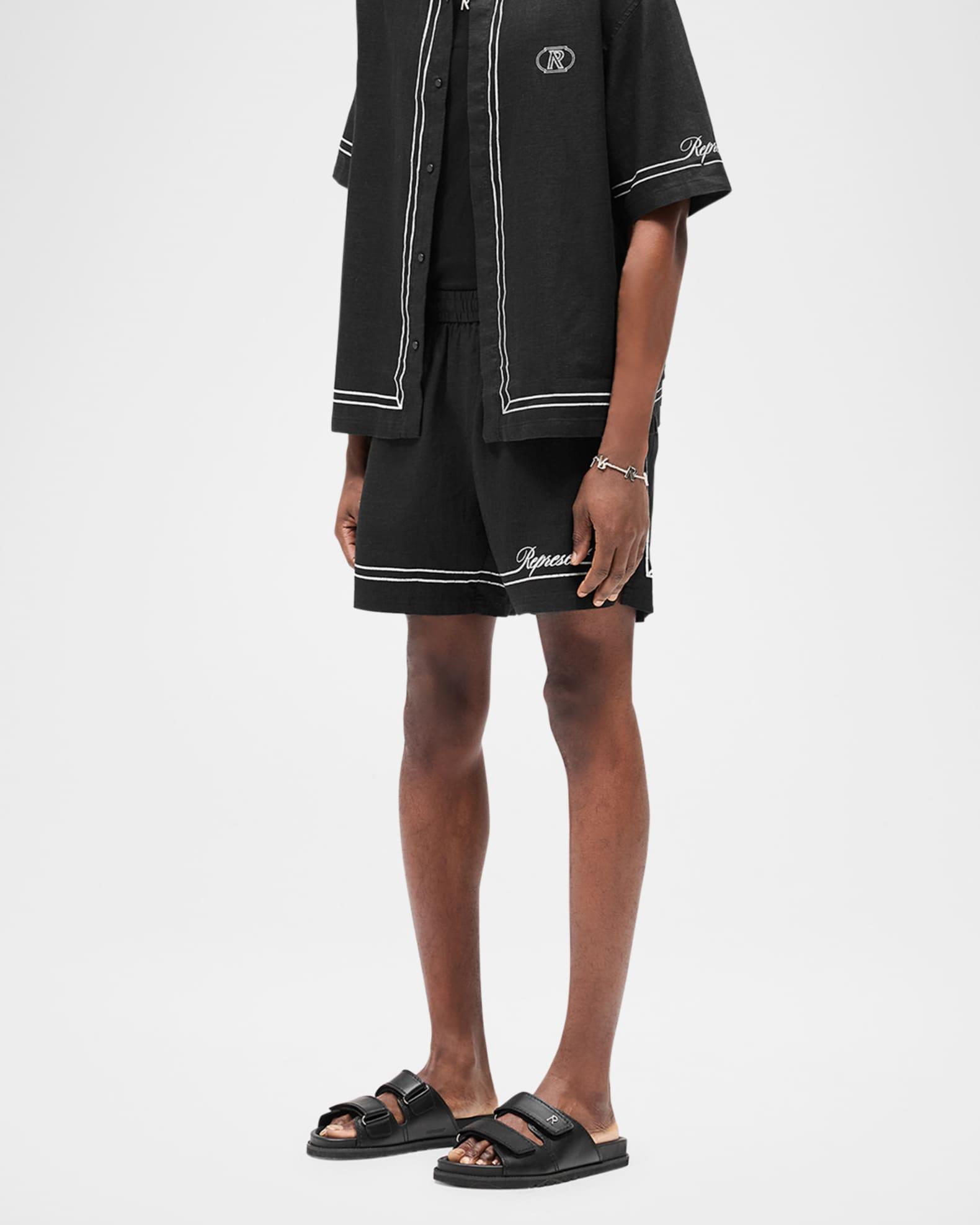 Men's Border Pull-On Shorts Product Image