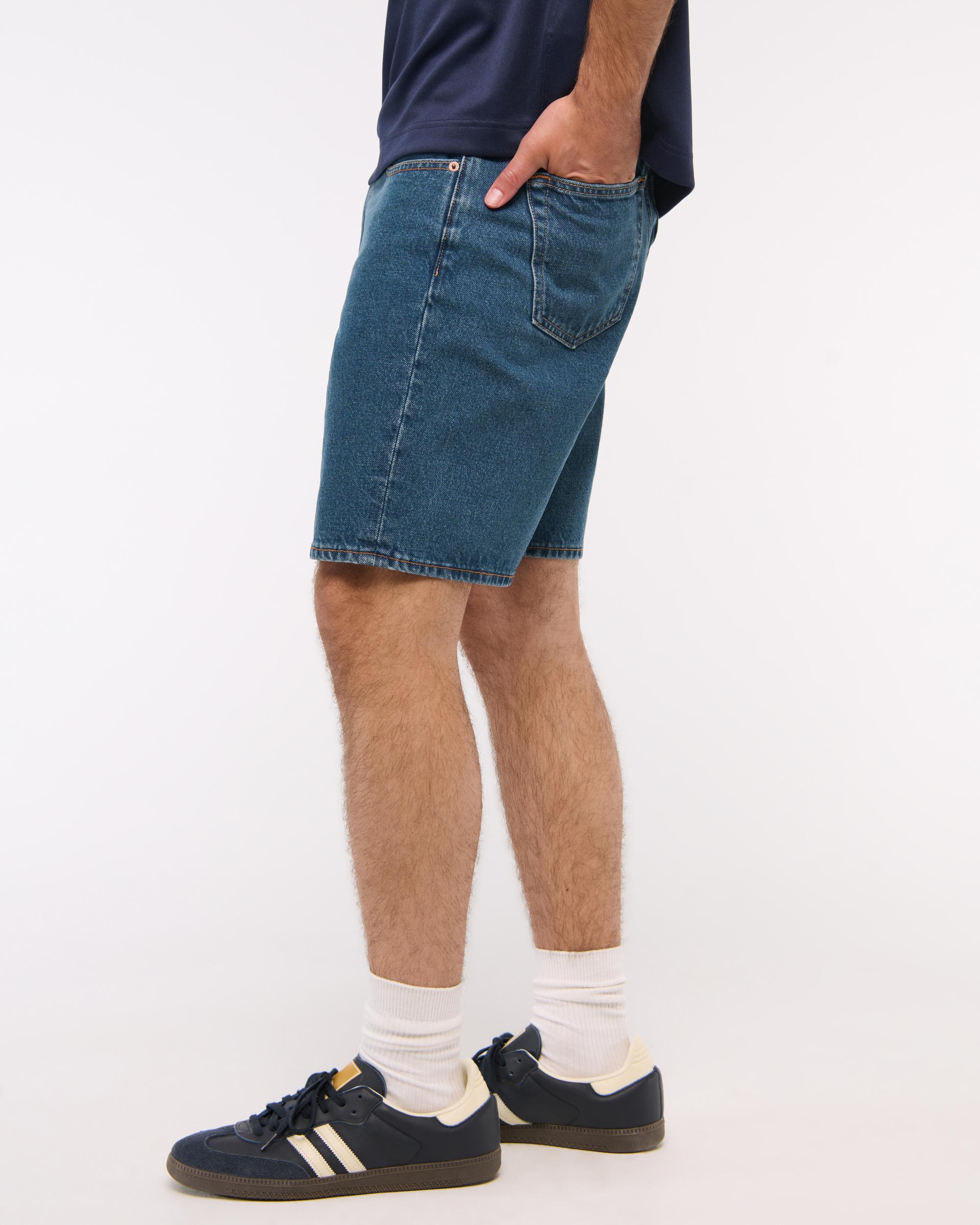 Loose Denim Short Product Image
