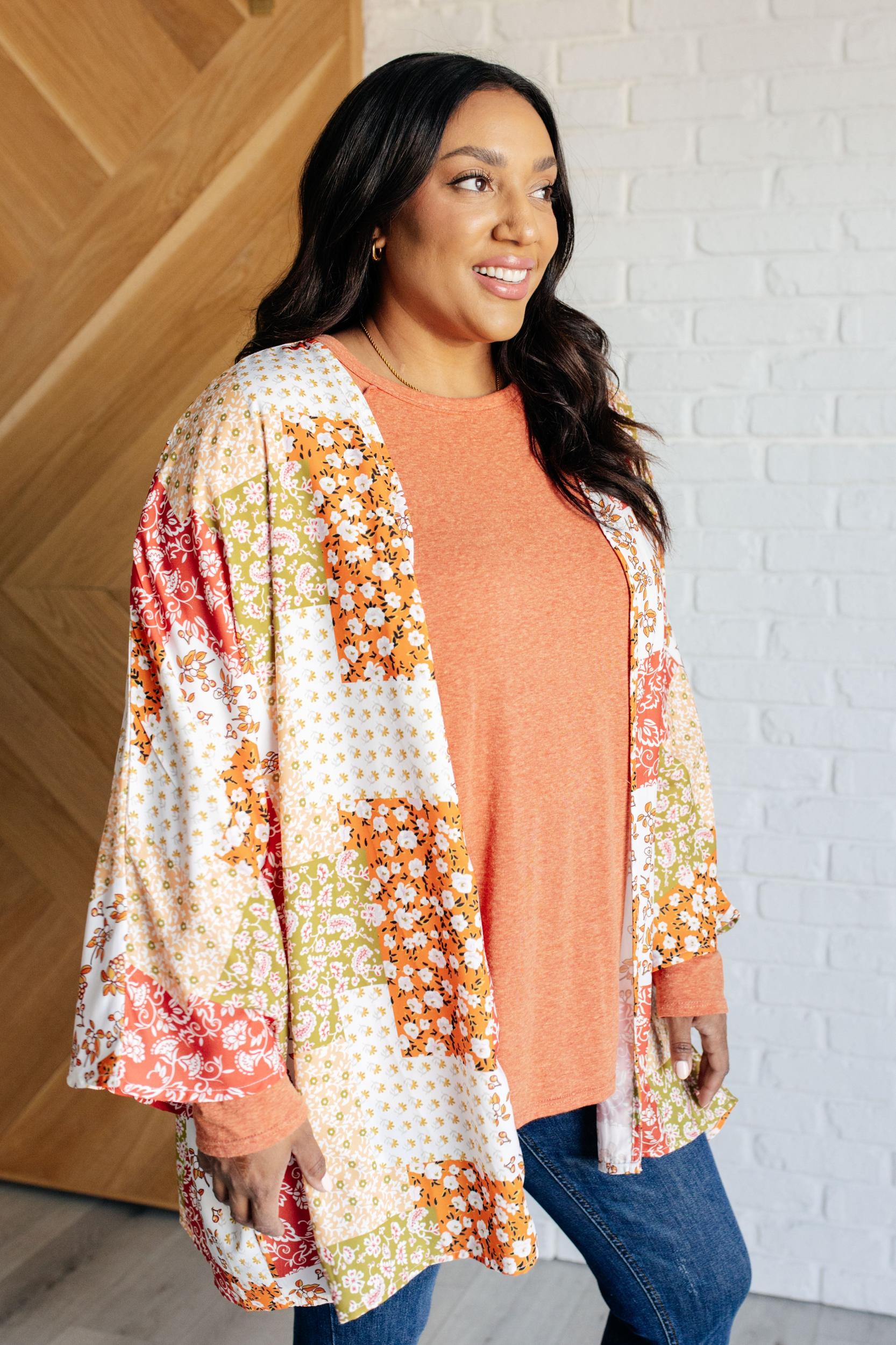 Patchwork of Feelings Mixed Floral Kimono (Online Exclusive) Product Image