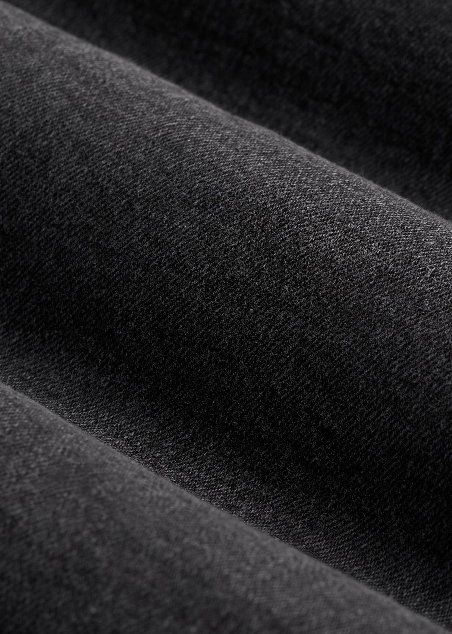 Denim Trucker Jacket for Tall Men in Washed Black Male Product Image