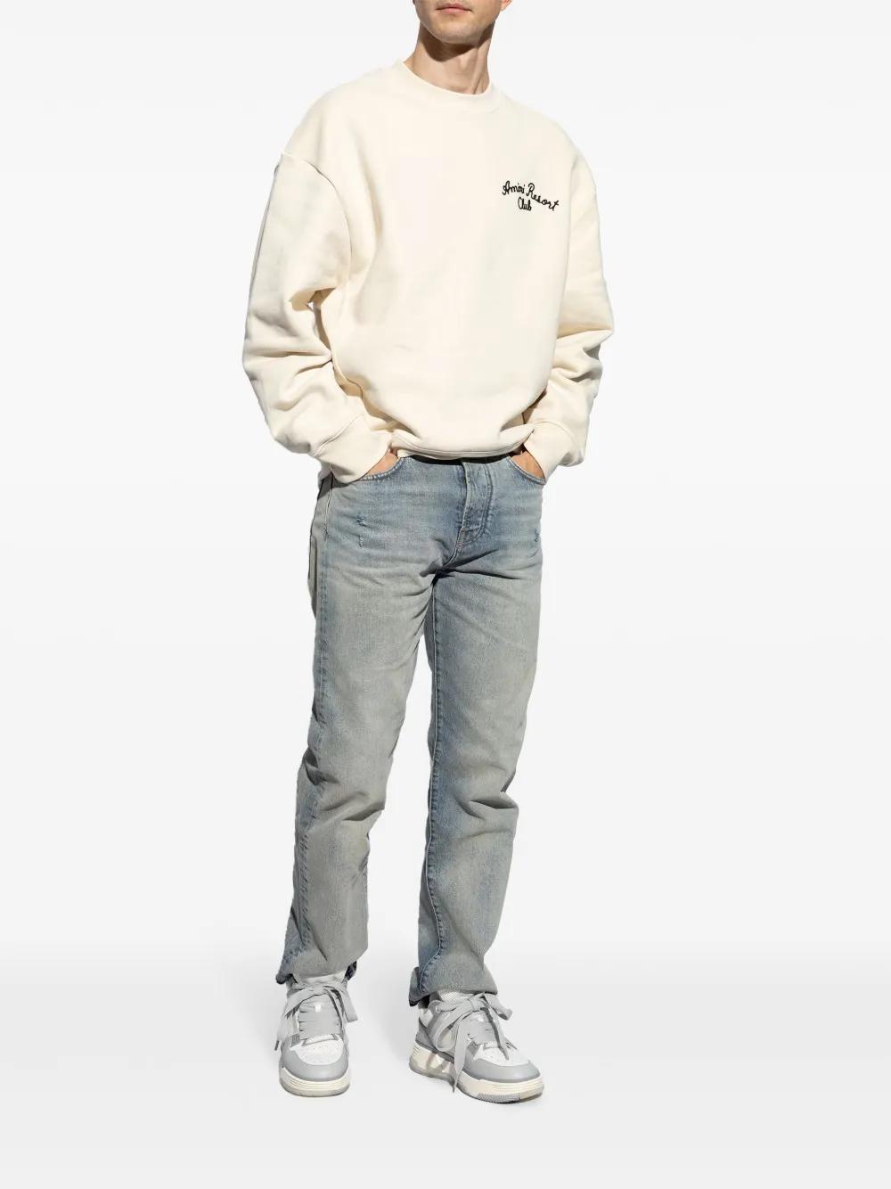 MA-1 panelled leather sneakers Product Image