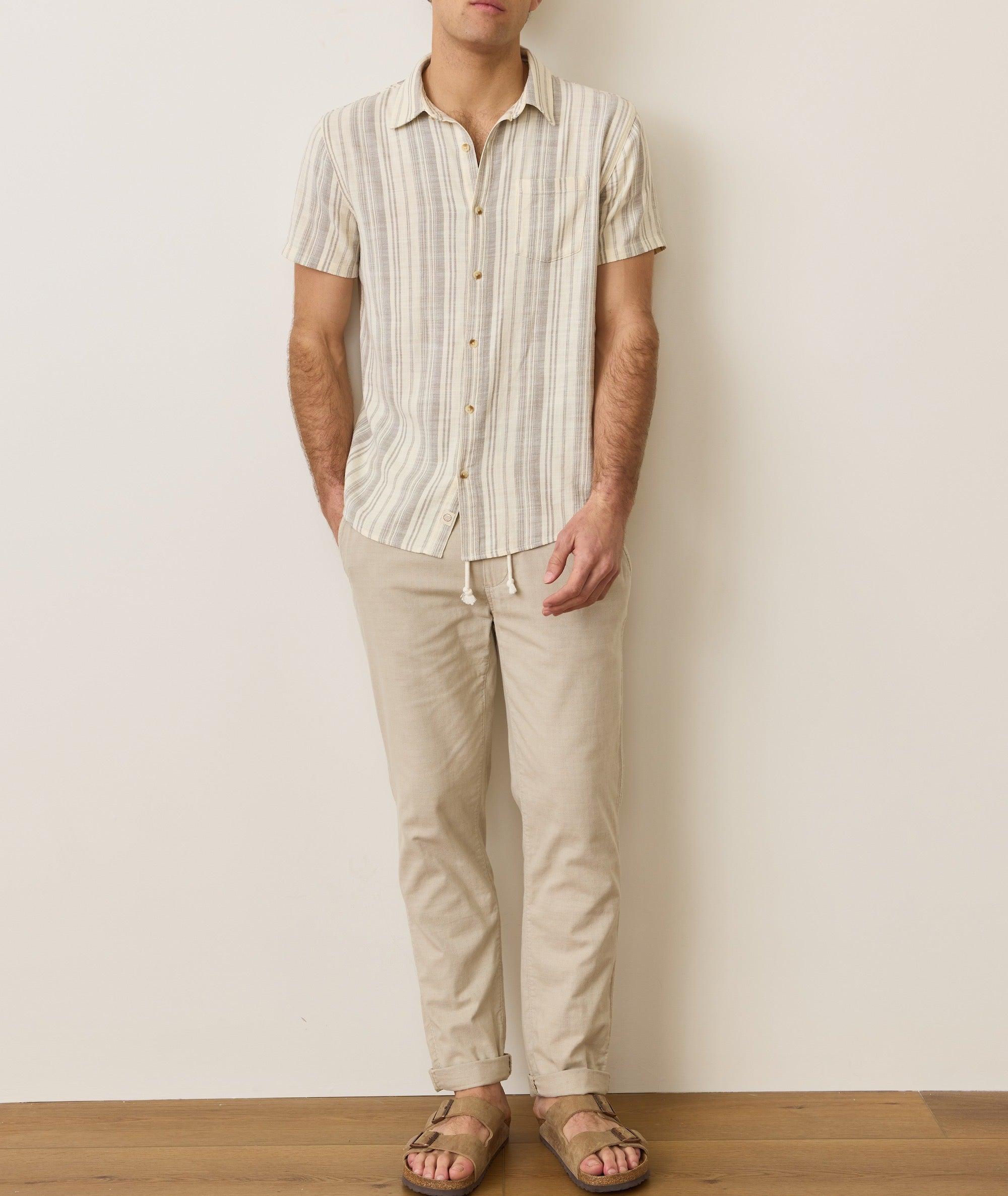 Classic Stretch Selvage Short Sleeve Shirt Product Image