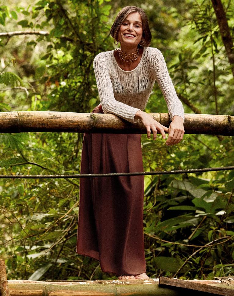 Ronny Pullover Sweater - Off White Product Image