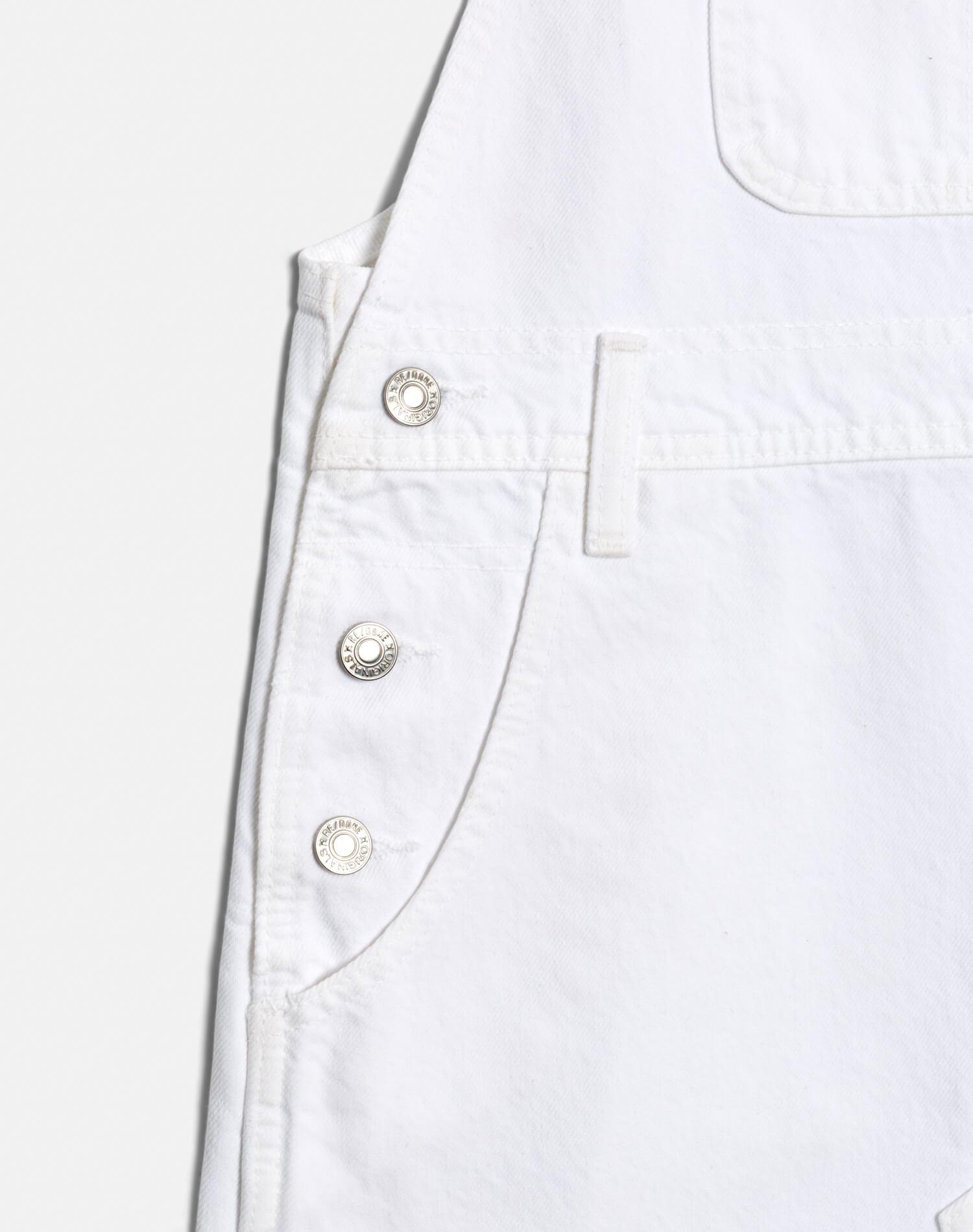 The Overall Dress - White Product Image