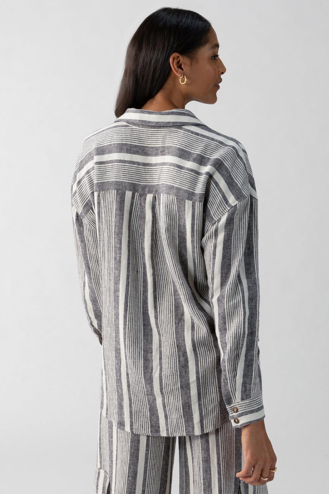 Pocket Shirt Variegated Stripe Product Image
