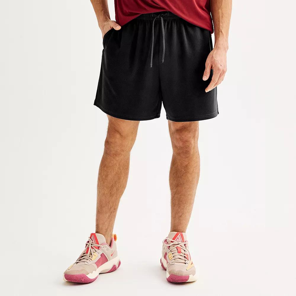 Men's Tek Gear® Above-The-Knee Mesh Shorts,  Product Image