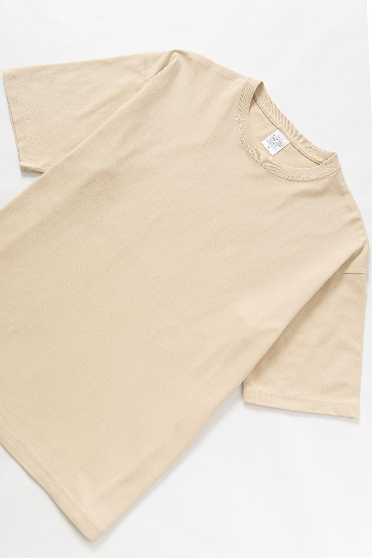 United Athle - 5508 6oz Open End Heavyweight T-Shirt - Sand Product Image