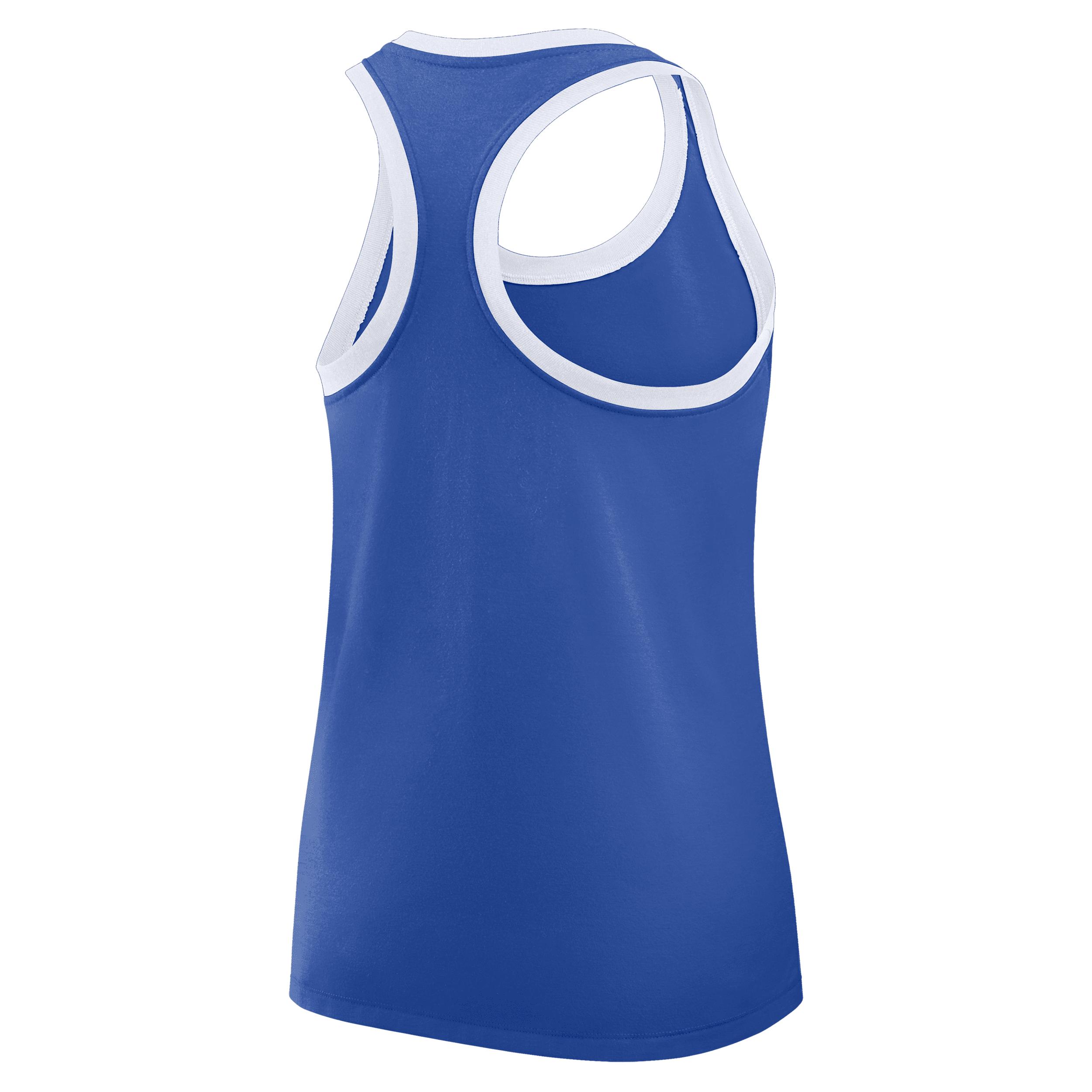 Kentucky Primetime Shadow Nike Womens College Racerback Tank Top | 03E1054NNKY-AE9 Product Image