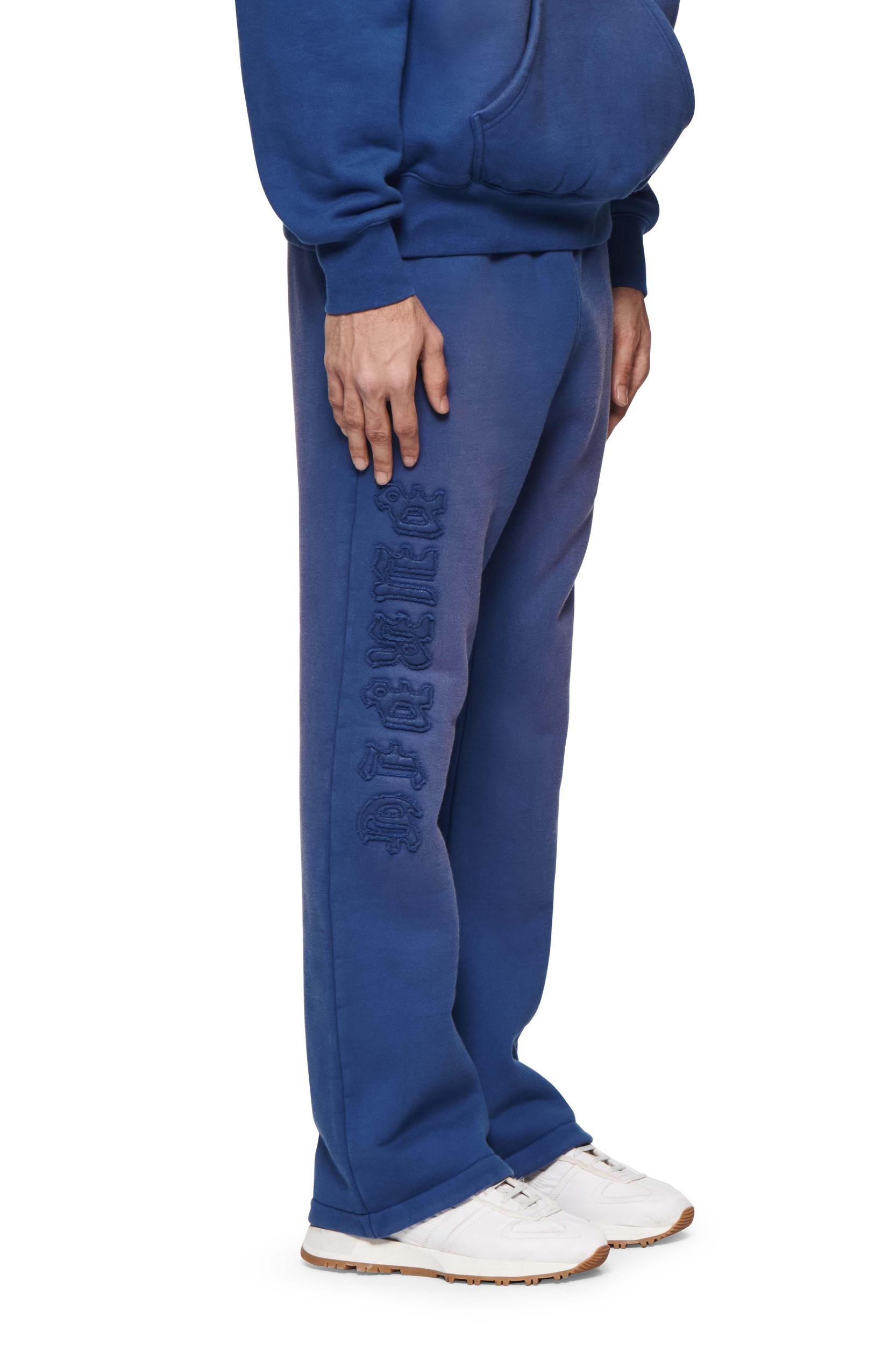 Gothic Applique Sweatpants Male Product Image