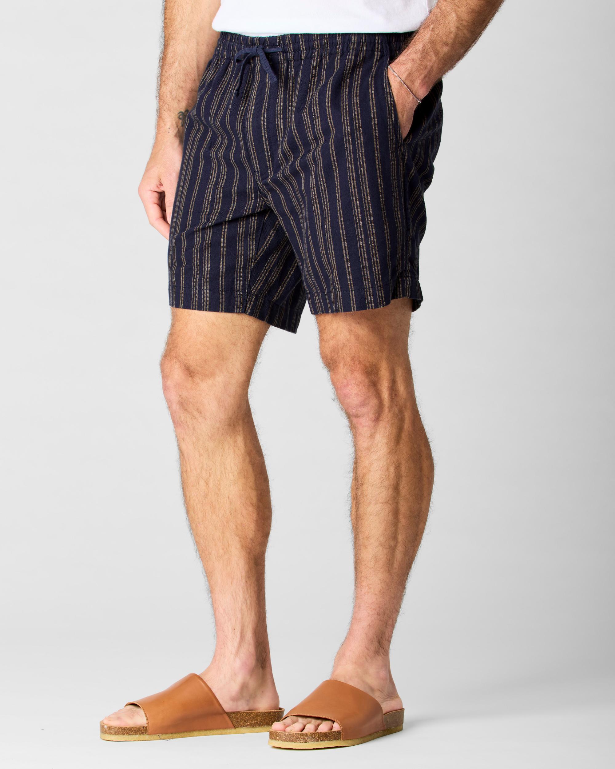 Cotton Linen Drawstring Short - 7" Product Image