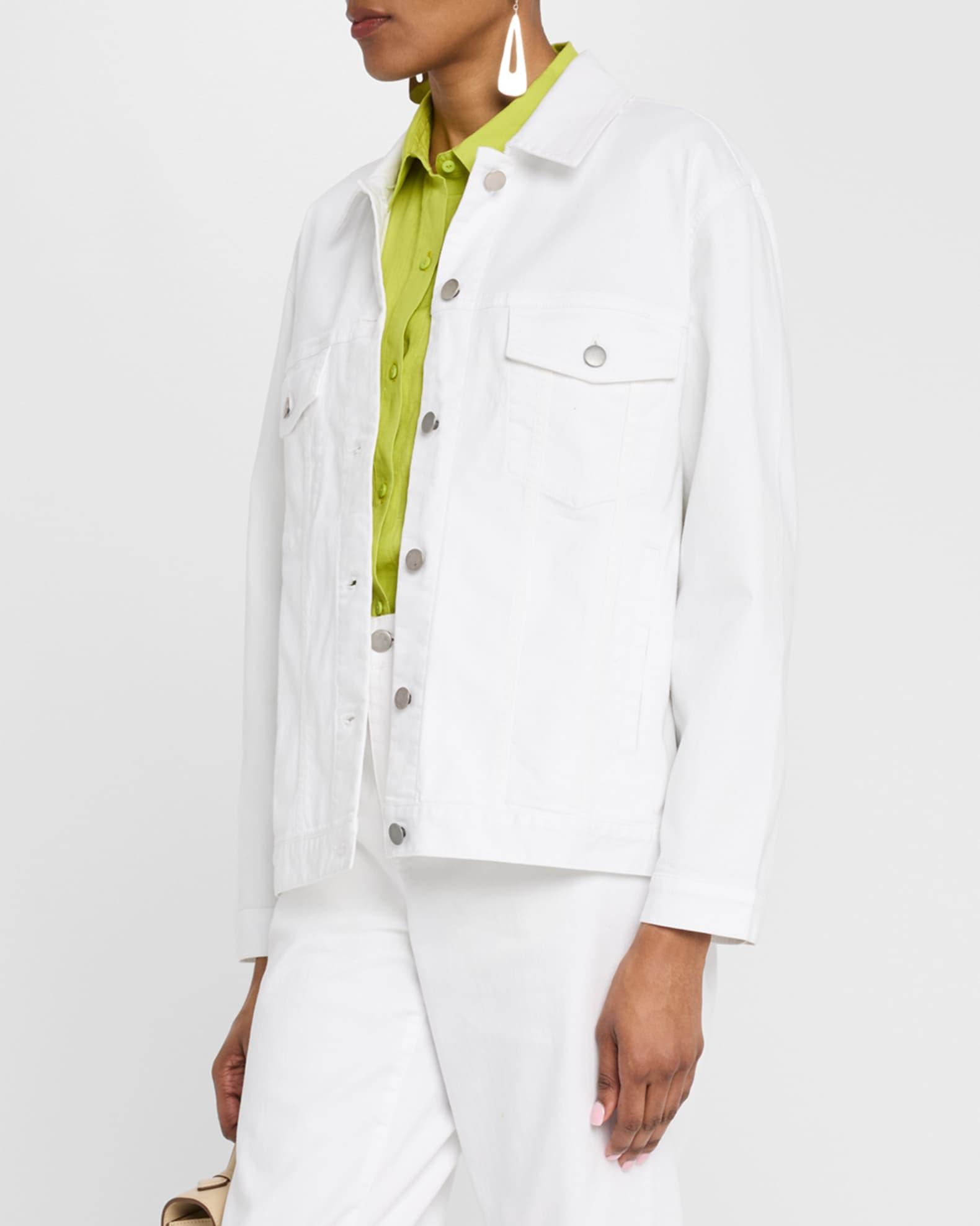 Garment-Dyed Organic Cotton Denim Jacket Product Image