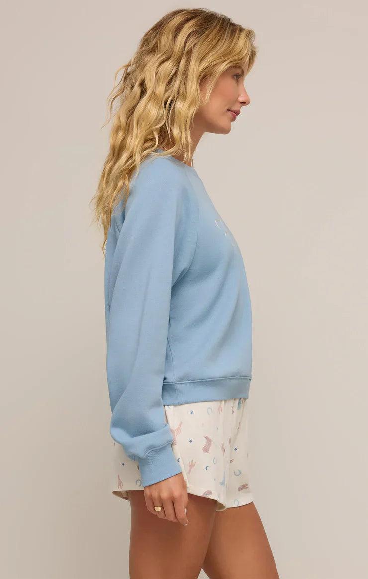 Z Supply Howdy Fleece Sweatshirt Product Image