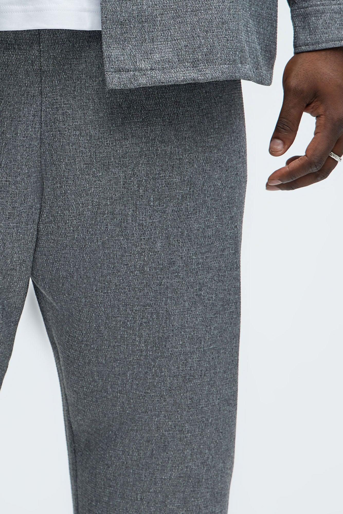 Kerr Straight Pants - Grey Product Image