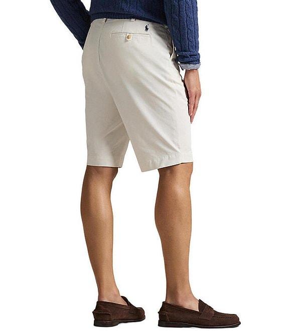 Polo Ralph Lauren Big & Tall 9.5#double; and 10.5#double; Inseam Stretch Classic Fit Twill Shorts Product Image