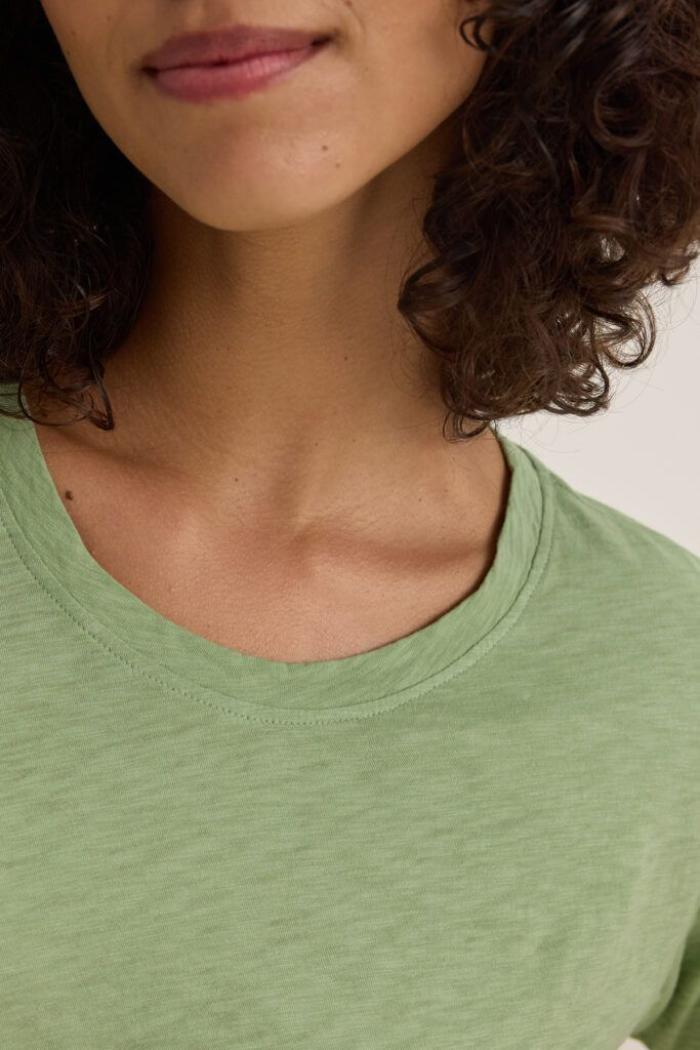 Tera Cotton Slub Tee Product Image