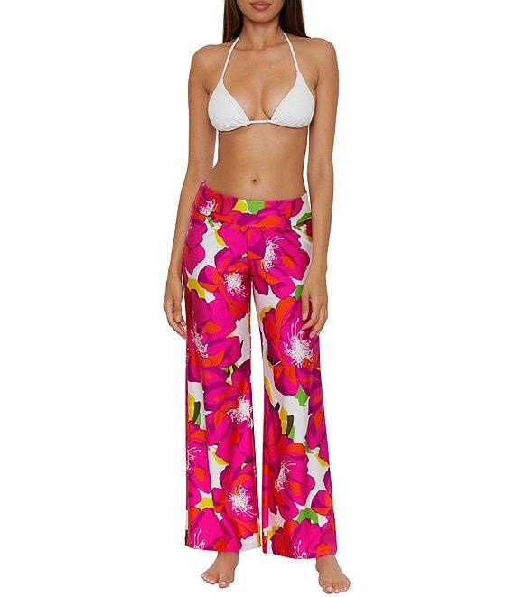 Trina Turk Bloom Wide Leg Swim Cover-Up Pant Product Image