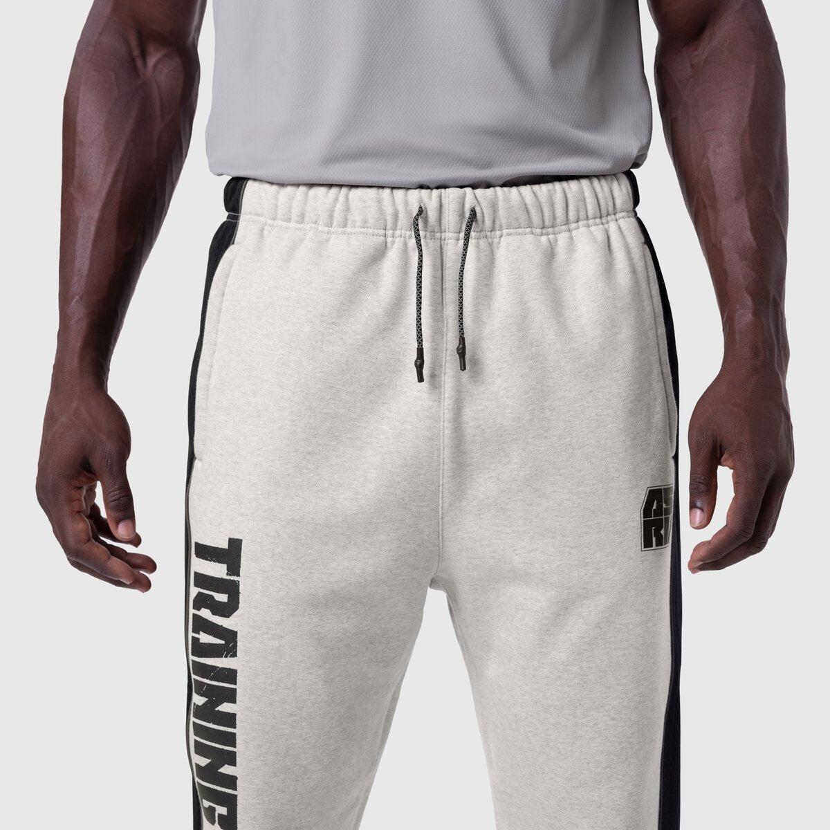 1120. Tech-Terry™ Mesh Panel Sweats - Heather Grey "Blade TD" Product Image