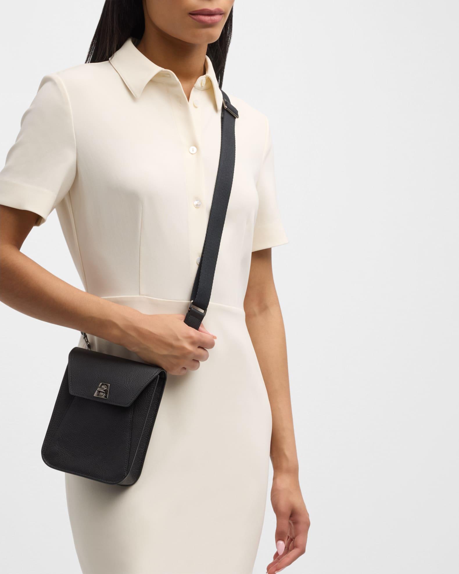 Anouk Mini Flap Leather Messenger Bag Product Image