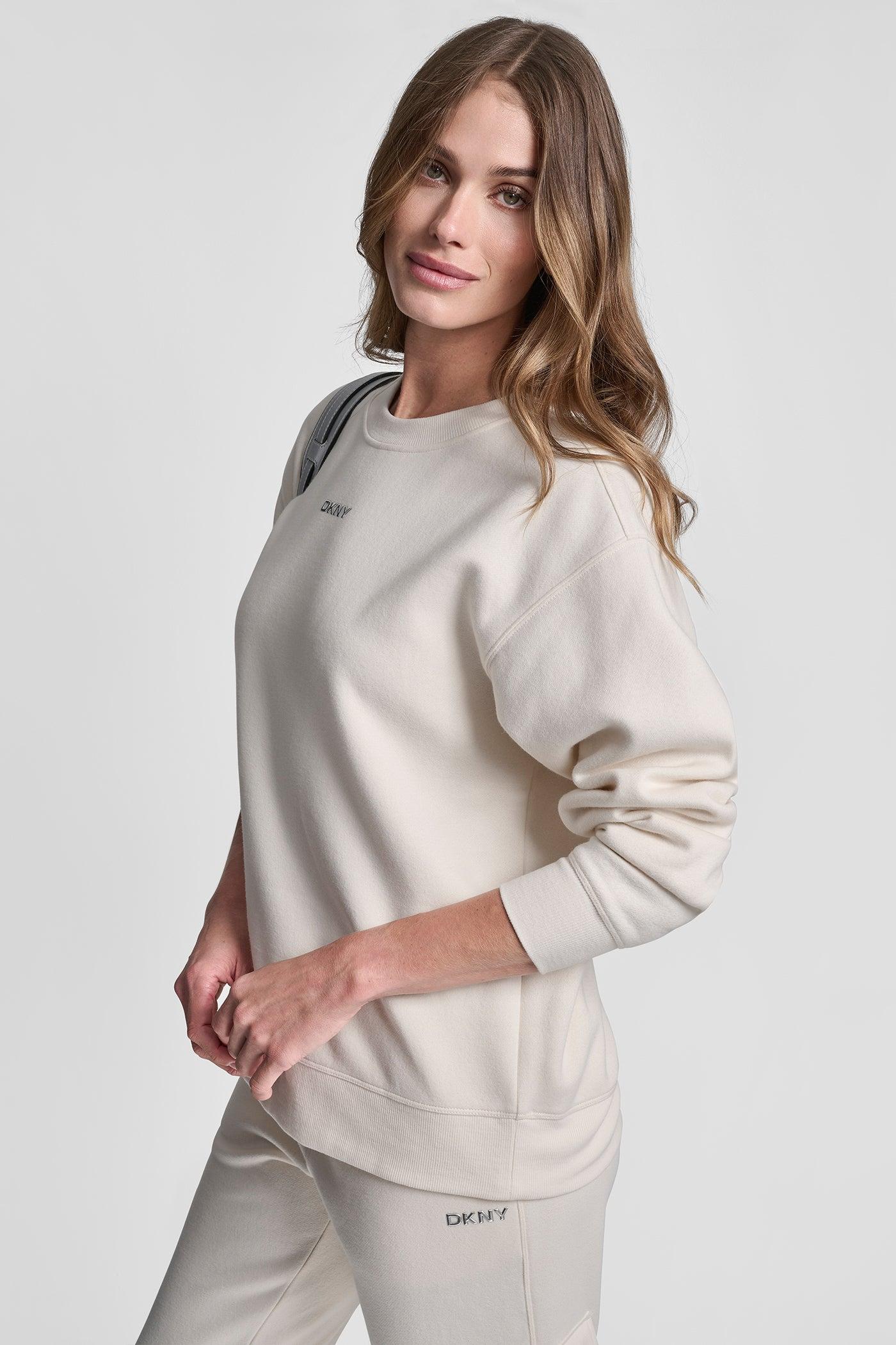 METALLIC BUBBLE LOGO FLEECE PULLOVER Product Image