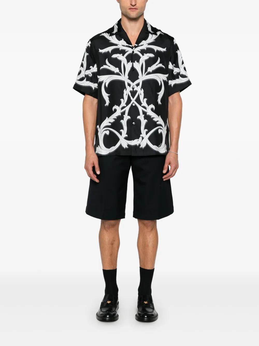 silk twill shirt Product Image