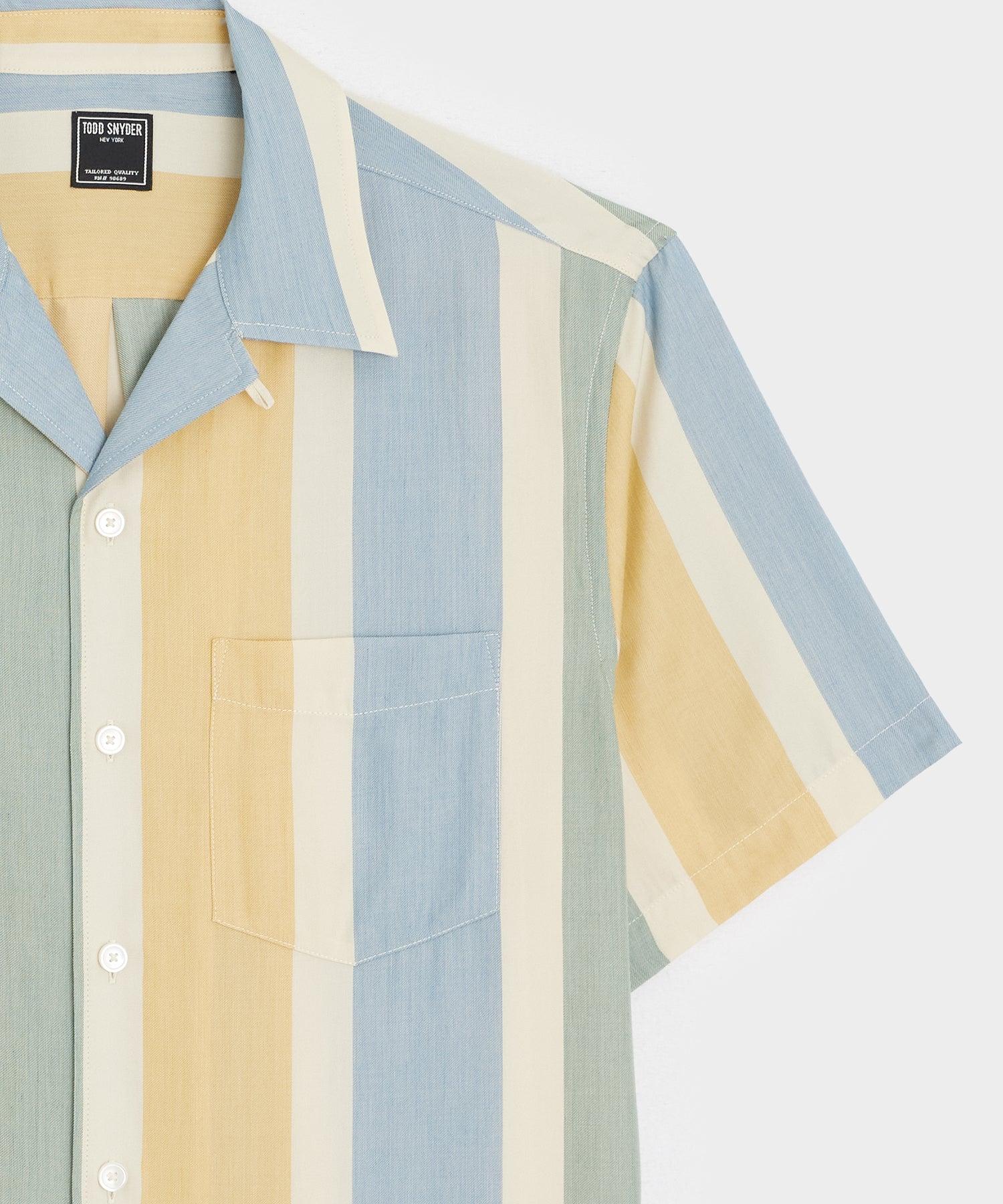 Cropped Rayon Capri Shirt Product Image