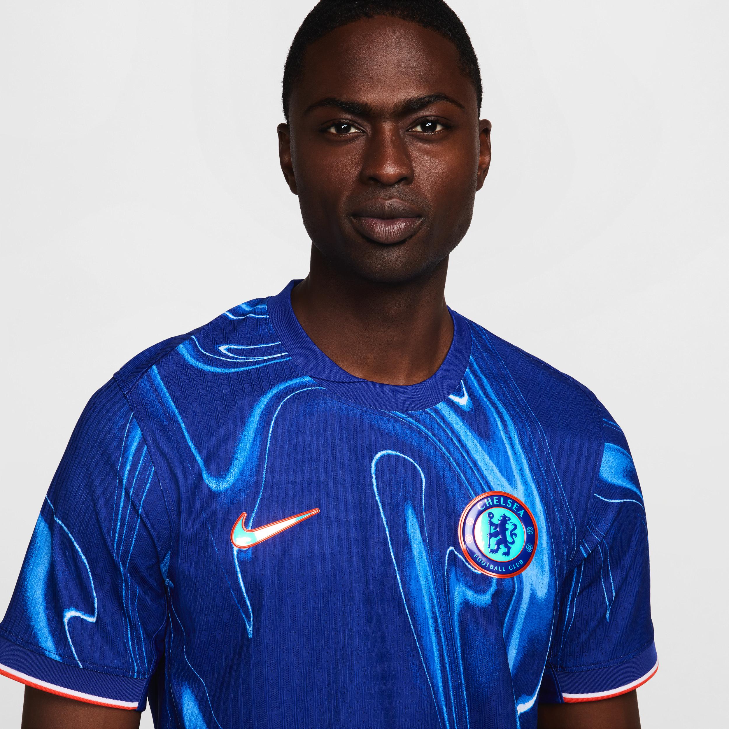 Men's Nike Blue Chelsea 2024/25 Home Authentic Patch Jersey,  Product Image