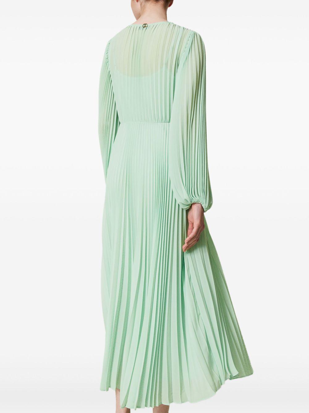 pleated maxi dress Product Image