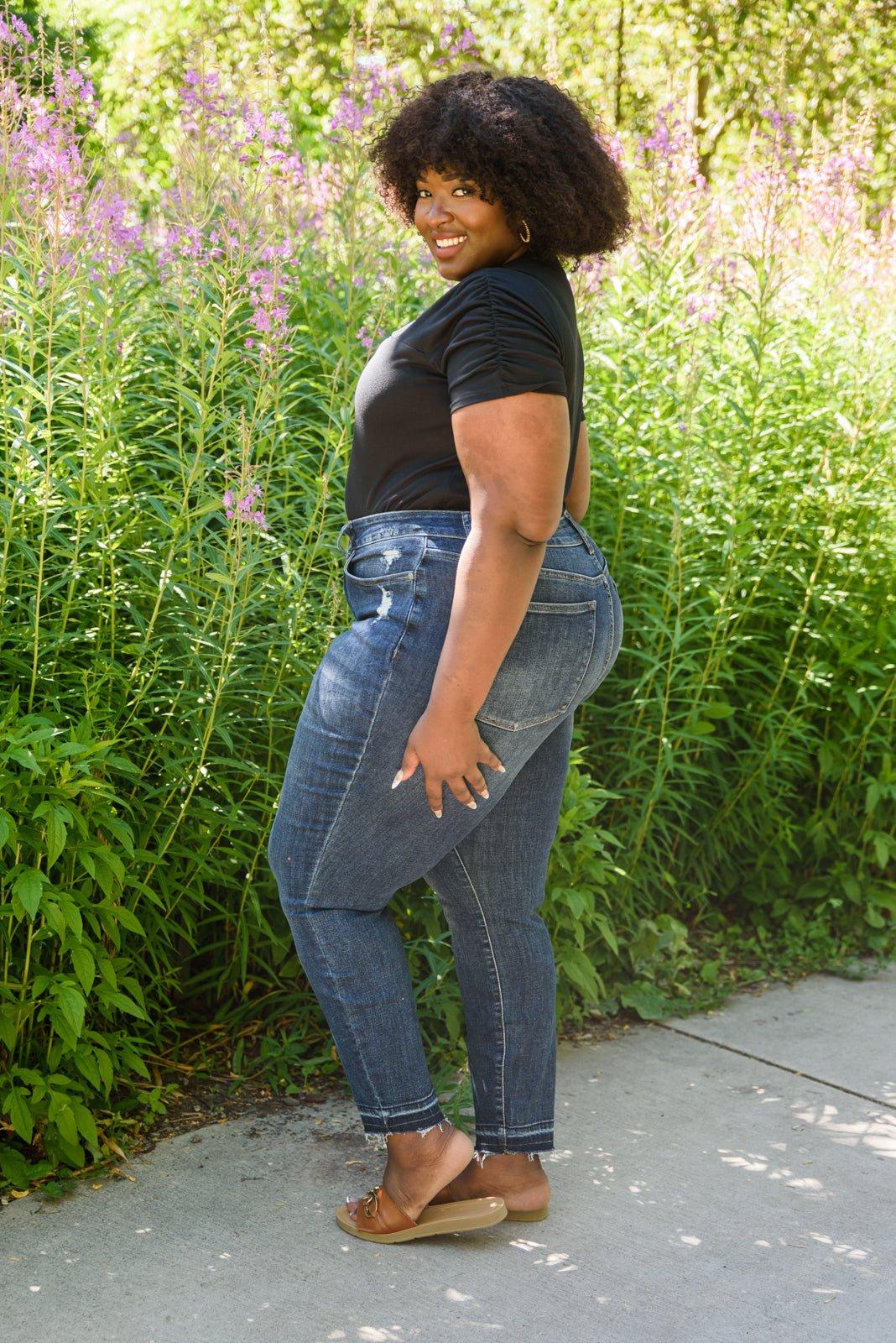 Lily Hi-Waisted Tummy Control Jeans (Online Exclusive) Product Image