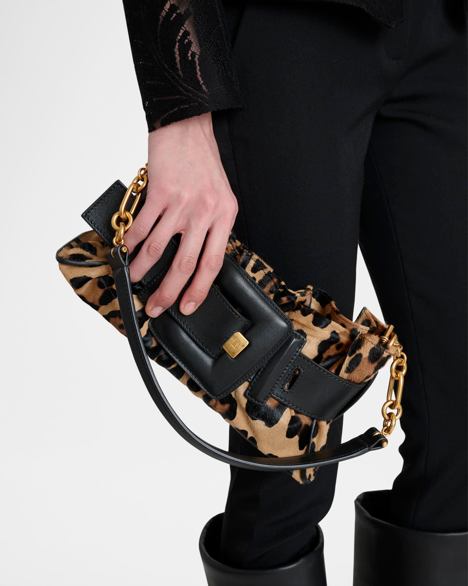 Anthem Mini Leopard Shoulder Bag in Calf Hair Product Image