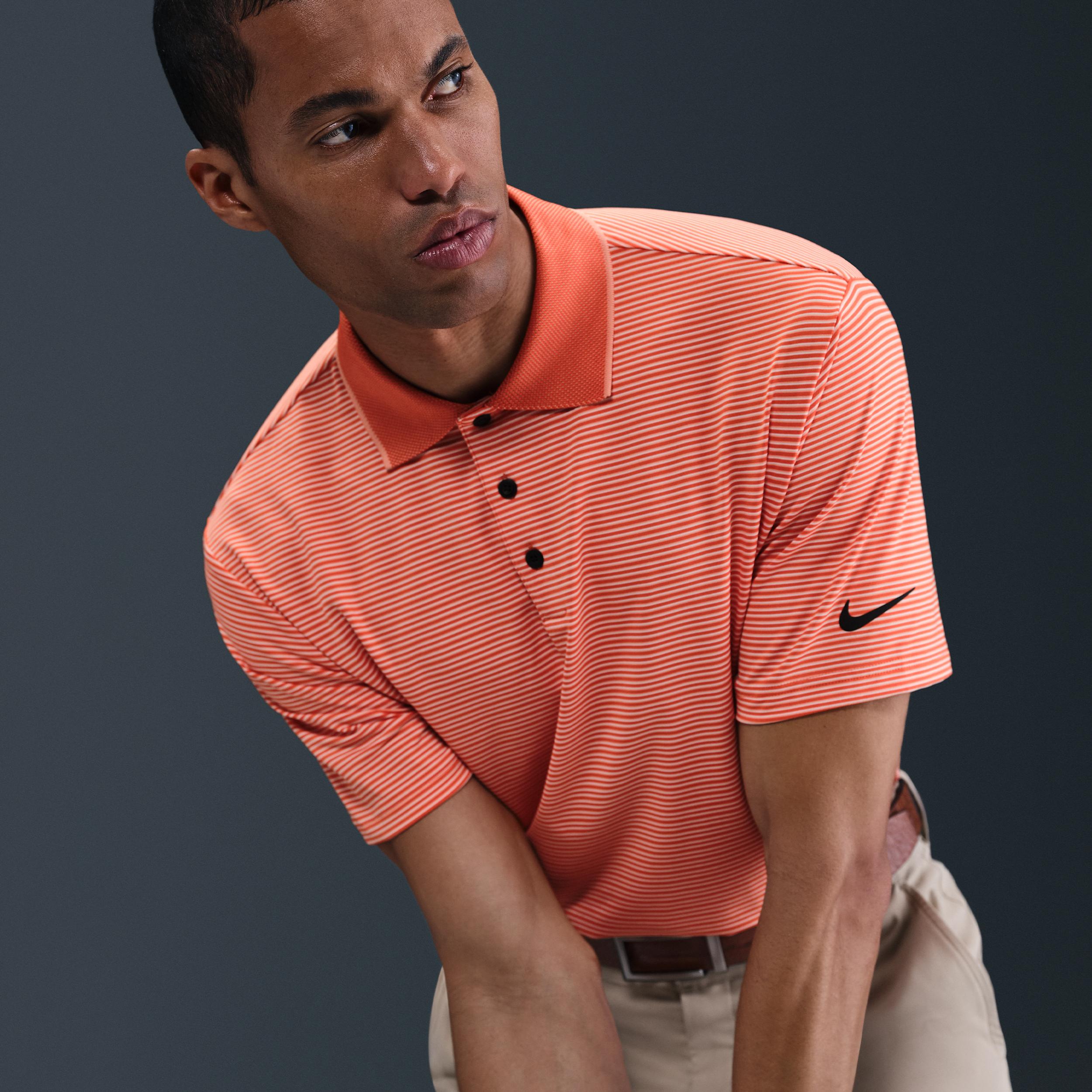 Nike Men's Tour Dri-FIT Striped Golf Polo Product Image