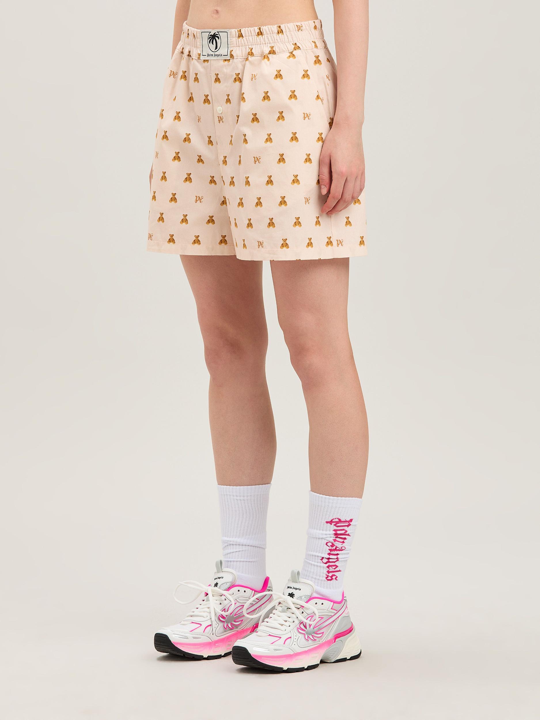 MINI BEAR MONOGRAM SHORTS SOFT PINK - BR Product Image