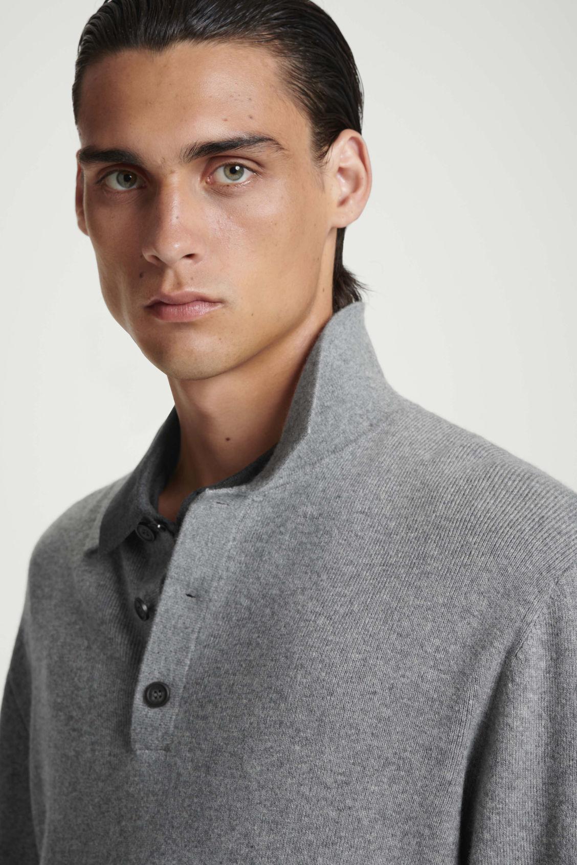 PURE CASHMERE POLO SHIRT Product Image