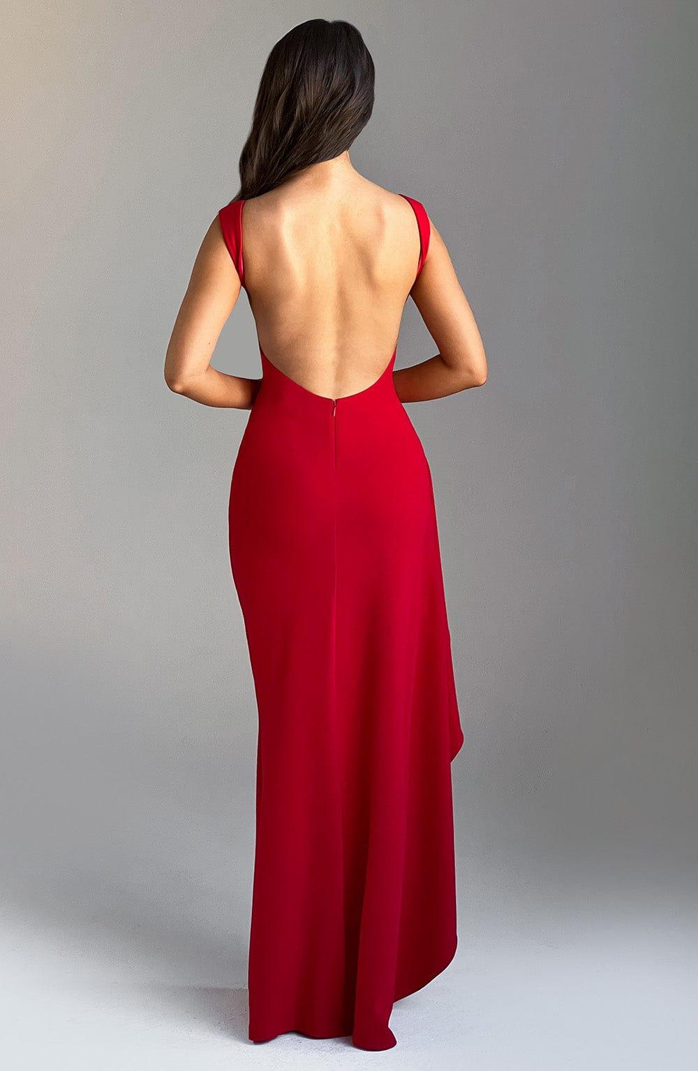 Pandora Maxi Dress - Red Product Image