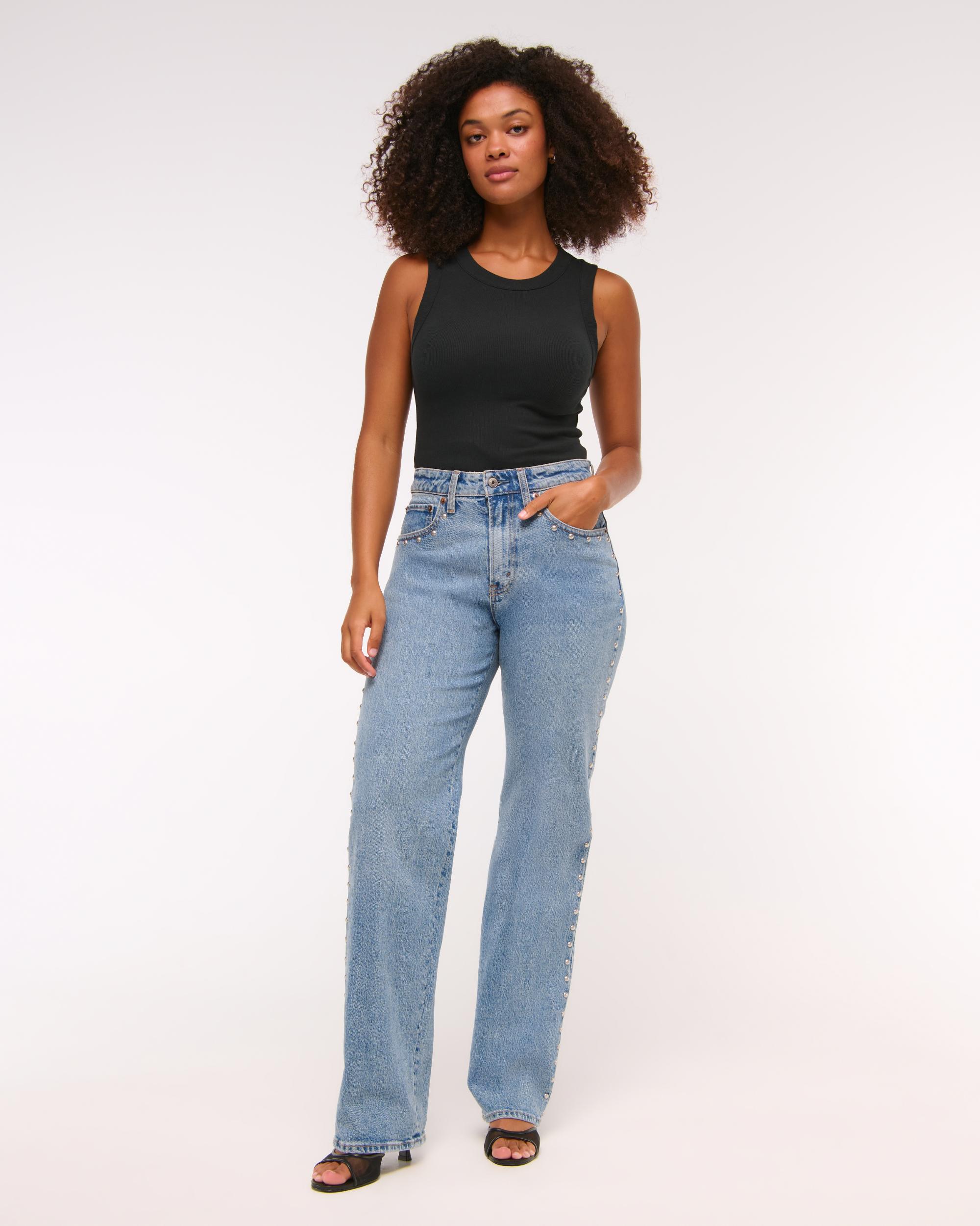 Curve Love High Rise 90s Relaxed Jean Product Image