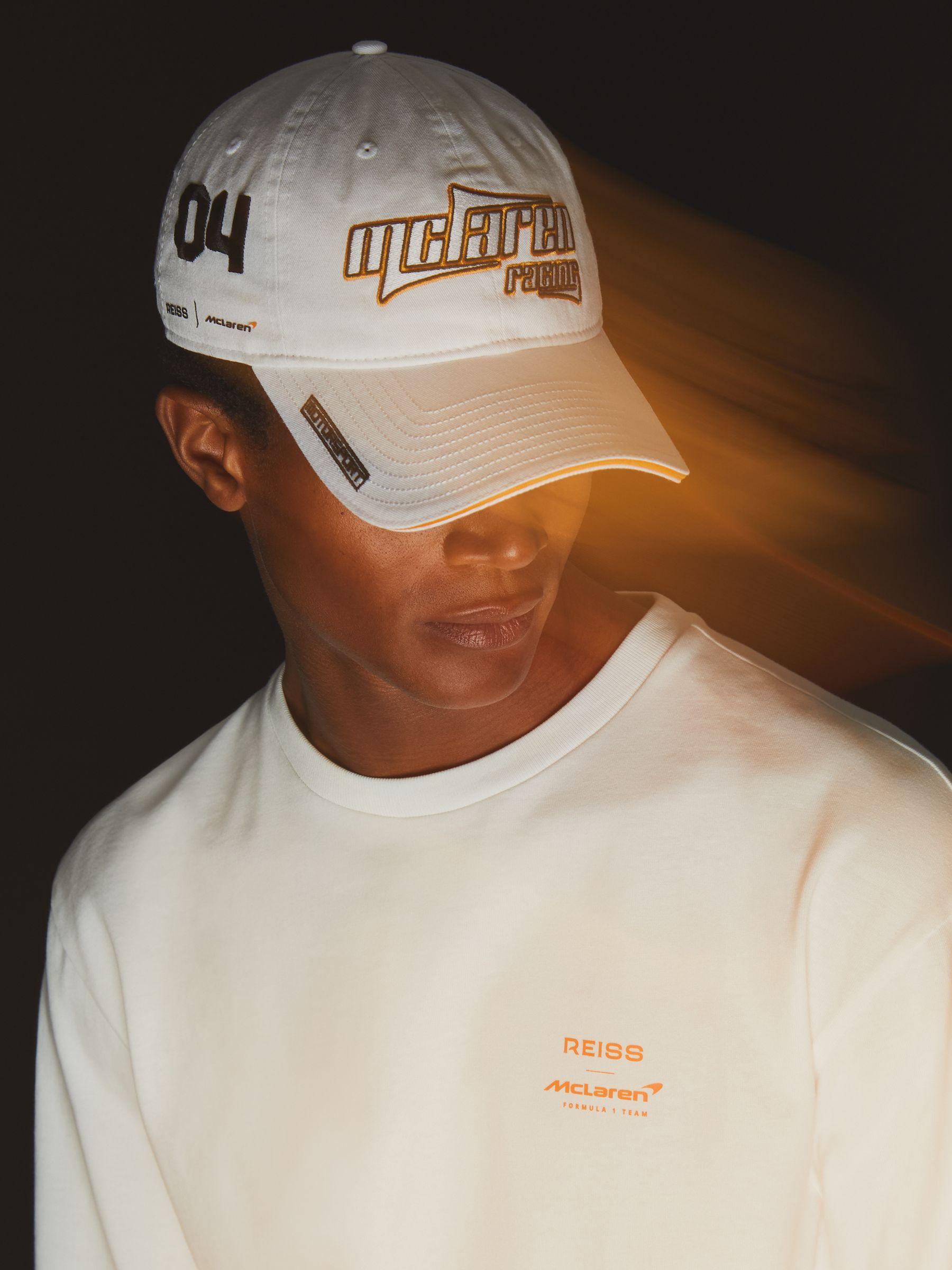 McLaren Racing Heritage Cap Unisex Fit in White Product Image